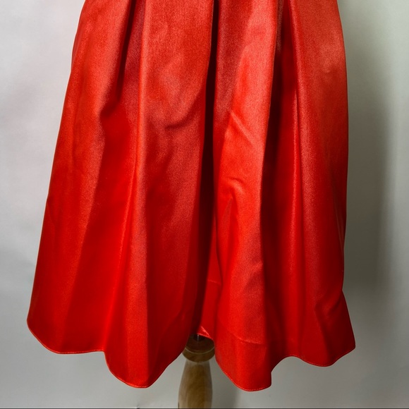 NEW Sherri Hill Size 6 Womens Red Cut Out Back Beaded Short Formal/Prom Dress - Picture 4 of 11